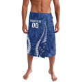 Auckland 2026 Rugby Custom Lavalava NZ Maori Silver Fern