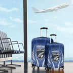 Auckland 2026 Rugby Custom Luggage Cover NZ Maori Silver Fern