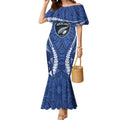 Auckland 2026 Rugby Custom Mermaid Dress NZ Maori Silver Fern