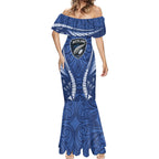 Auckland 2026 Rugby Custom Mermaid Dress NZ Maori Silver Fern