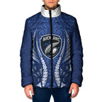 Auckland 2026 Rugby Custom Padded Jacket NZ Maori Silver Fern