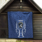 Auckland 2026 Rugby Custom Quilt NZ Maori Silver Fern