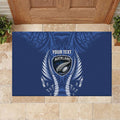 Auckland 2026 Rugby Custom Rubber Doormat NZ Maori Silver Fern