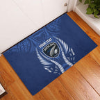 Auckland 2026 Rugby Custom Rubber Doormat NZ Maori Silver Fern