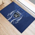 Auckland 2026 Rugby Custom Rubber Doormat NZ Maori Silver Fern