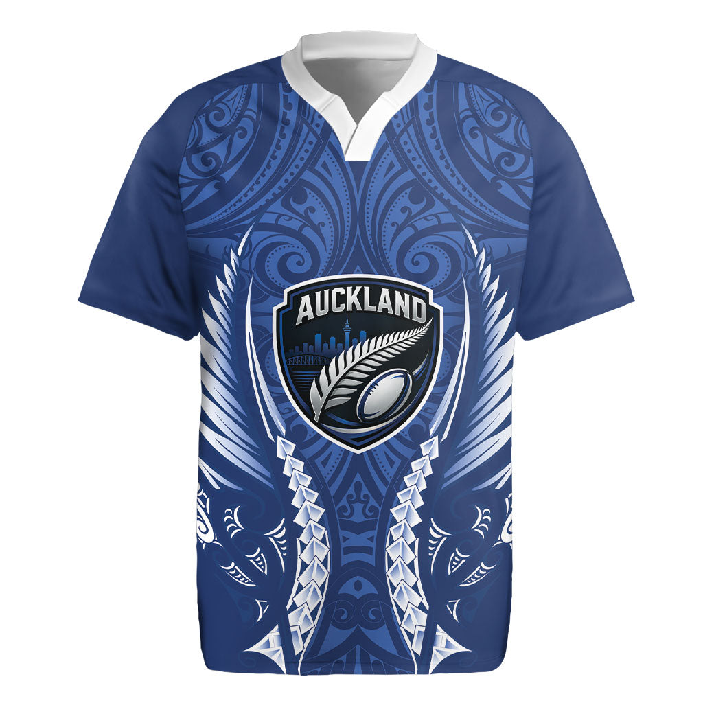 Auckland 2026 Rugby Custom Rugby Jersey NZ Maori Silver Fern