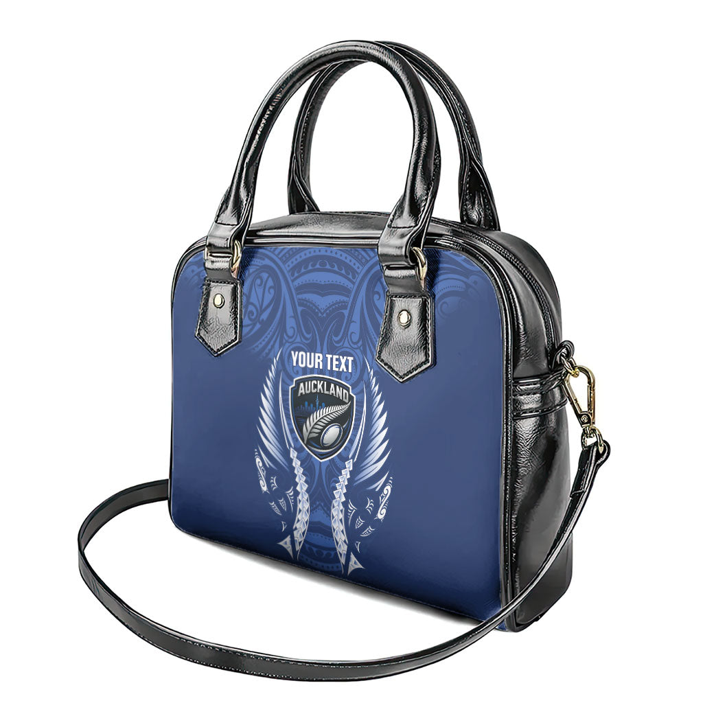 Auckland 2026 Rugby Custom Shoulder Handbag NZ Maori Silver Fern