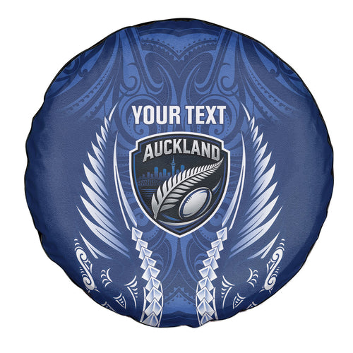 Auckland 2026 Rugby Custom Spare Tire Cover NZ Maori Silver Fern
