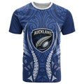Auckland 2026 Rugby Custom T Shirt NZ Maori Silver Fern