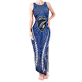 Auckland 2026 Rugby Custom Tank Maxi Dress NZ Maori Silver Fern