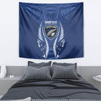 Auckland 2026 Rugby Custom Tapestry NZ Maori Silver Fern
