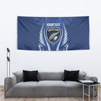 Auckland 2026 Rugby Custom Tapestry NZ Maori Silver Fern