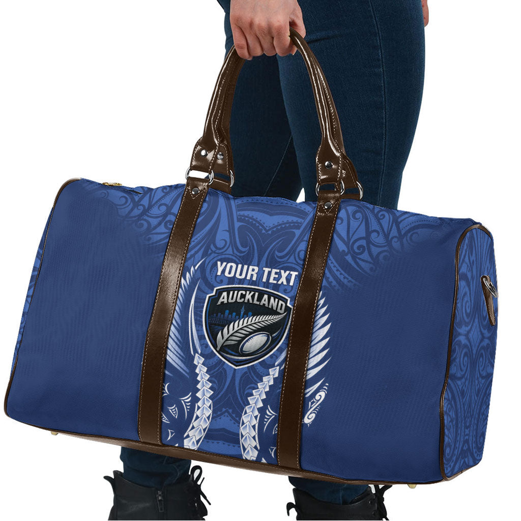Auckland 2026 Rugby Custom Travel Bag NZ Maori Silver Fern