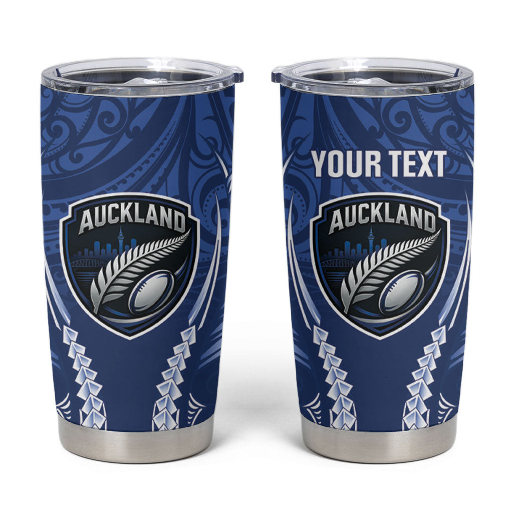 Auckland 2026 Rugby Custom Tumbler Cup NZ Maori Silver Fern