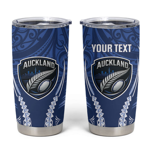 Auckland 2026 Rugby Custom Tumbler Cup NZ Maori Silver Fern