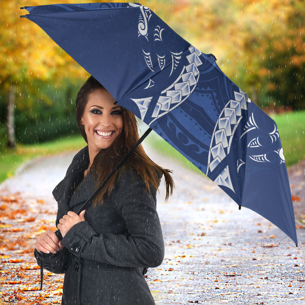 Auckland 2026 Rugby Custom Umbrella NZ Maori Silver Fern
