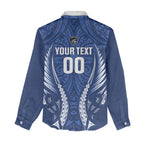 Auckland 2026 Rugby Custom Women Casual Shirt NZ Maori Silver Fern