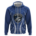 Auckland 2026 Rugby Custom Zip Hoodie NZ Maori Silver Fern