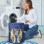 Bay of Plenty 2026 Rugby Custom Laundry Basket NZ Maori Silver Fern