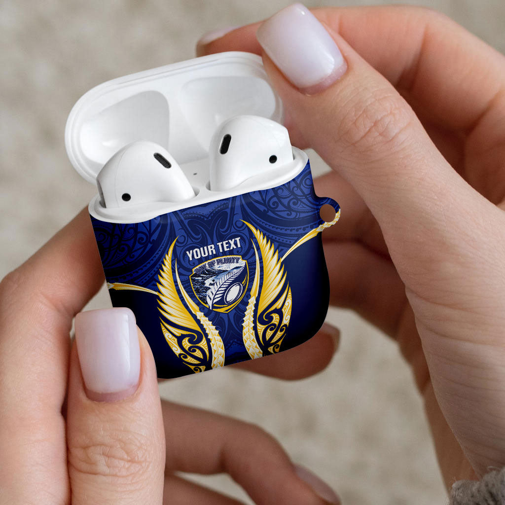 Bay of Plenty 2026 Rugby Custom AirPods Case NZ Maori Silver Fern