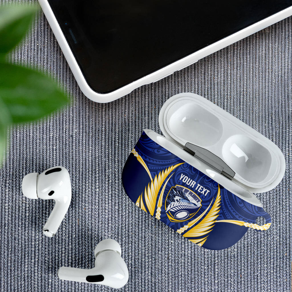 Bay of Plenty 2026 Rugby Custom AirPods Case NZ Maori Silver Fern