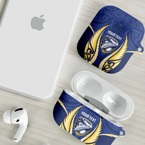 Bay of Plenty 2026 Rugby Custom AirPods Case NZ Maori Silver Fern