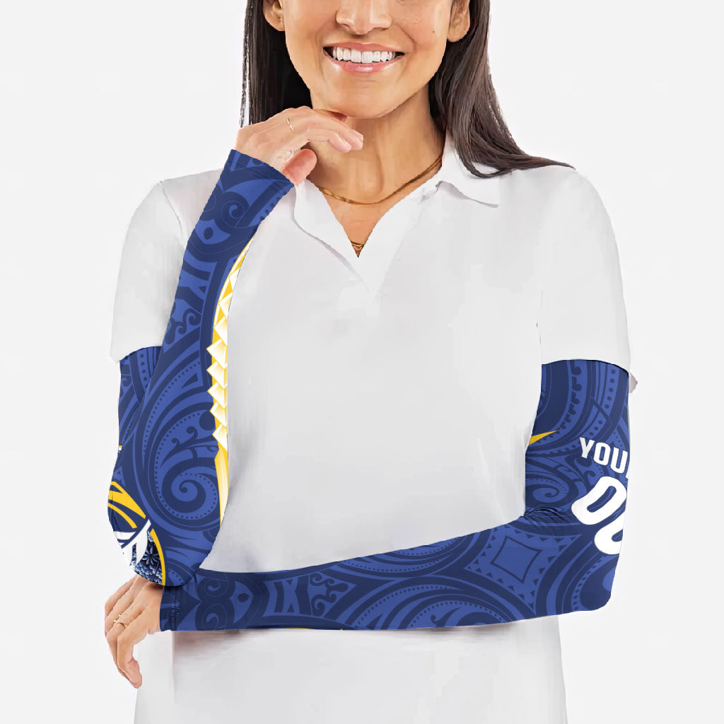 Bay of Plenty 2026 Rugby Custom Arm Sleeves NZ Maori Silver Fern