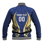 Bay of Plenty 2026 Rugby Custom Baseball Jacket NZ Maori Silver Fern