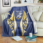 Bay of Plenty 2026 Rugby Custom Blanket NZ Maori Silver Fern