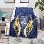 Bay of Plenty 2026 Rugby Custom Blanket NZ Maori Silver Fern
