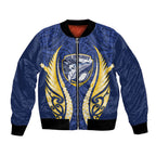 Bay of Plenty 2026 Rugby Custom Bomber Jacket NZ Maori Silver Fern