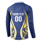 Bay of Plenty 2026 Rugby Custom Button Sweatshirt NZ Maori Silver Fern