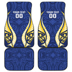 Bay of Plenty 2026 Rugby Custom Car Mats NZ Maori Silver Fern