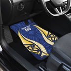 Bay of Plenty 2026 Rugby Custom Car Mats NZ Maori Silver Fern