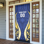 Bay of Plenty 2026 Rugby Custom Door Cover NZ Maori Silver Fern