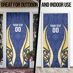 Bay of Plenty 2026 Rugby Custom Door Cover NZ Maori Silver Fern
