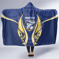 Bay of Plenty 2026 Rugby Custom Hooded Blanket NZ Maori Silver Fern