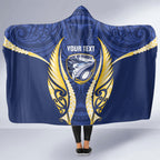 Bay of Plenty 2026 Rugby Custom Hooded Blanket NZ Maori Silver Fern