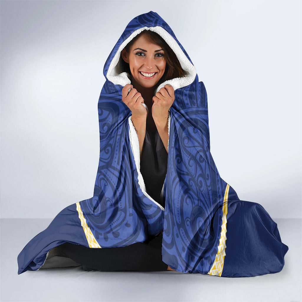Bay of Plenty 2026 Rugby Custom Hooded Blanket NZ Maori Silver Fern