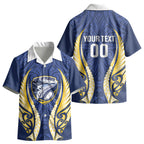 Bay of Plenty 2026 Rugby Custom Kid Hawaiian Shirt NZ Maori Silver Fern LT14
