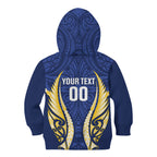 Bay of Plenty 2026 Rugby Custom Kid Hoodie NZ Maori Silver Fern