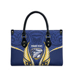 Bay of Plenty 2026 Rugby Custom Leather Bag NZ Maori Silver Fern