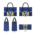 Bay of Plenty 2026 Rugby Custom Leather Bag NZ Maori Silver Fern
