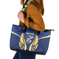 Bay of Plenty 2026 Rugby Custom Leather Tote Bag NZ Maori Silver Fern