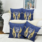 Bay of Plenty 2026 Rugby Custom Pillow Cover NZ Maori Silver Fern