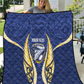 Bay of Plenty 2026 Rugby Custom Quilt NZ Maori Silver Fern