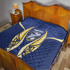 Bay of Plenty 2026 Rugby Custom Quilt NZ Maori Silver Fern