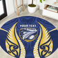 Bay of Plenty 2026 Rugby Custom Round Carpet NZ Maori Silver Fern