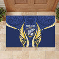 Bay of Plenty 2026 Rugby Custom Rubber Doormat NZ Maori Silver Fern