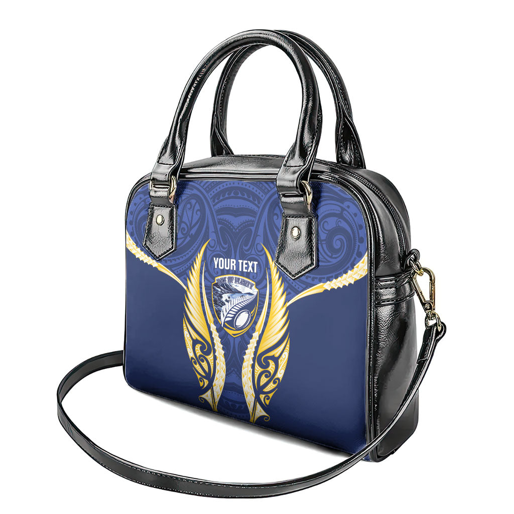 Bay of Plenty 2026 Rugby Custom Shoulder Handbag NZ Maori Silver Fern